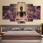Buddha Canvas Wall Art - Decorative Canvas Painting
