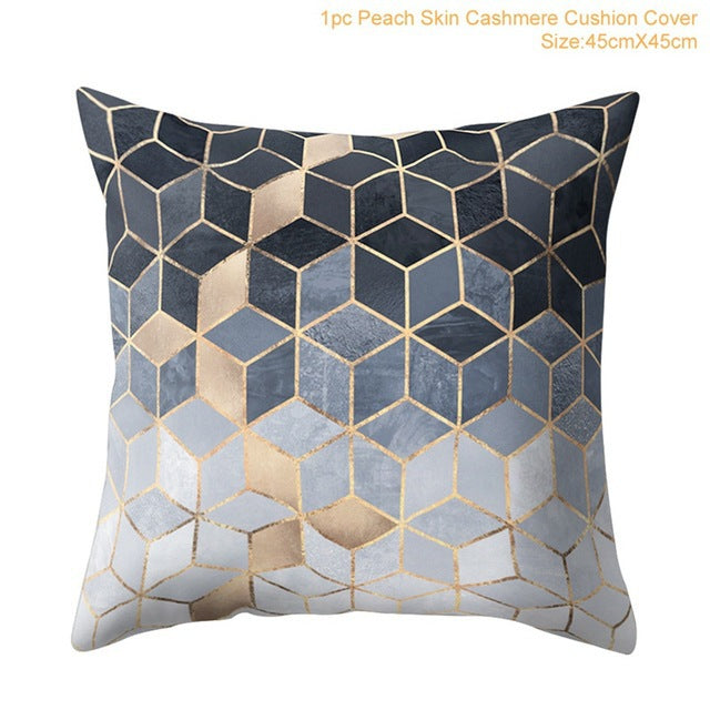 Simple Fashion Print Pillow Cover for Home and Car