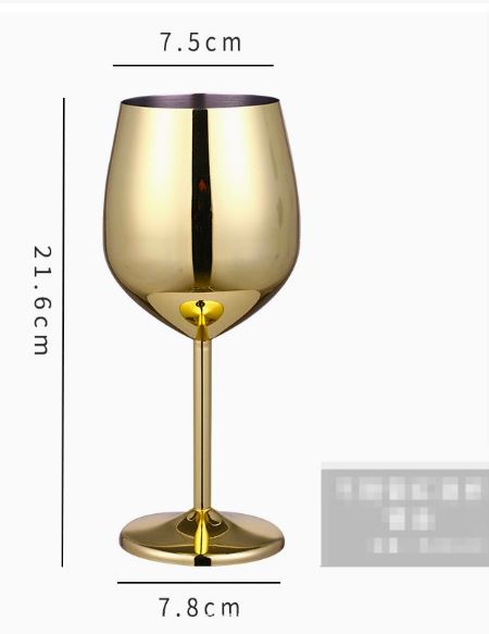 Stainless Steel Wine Glass