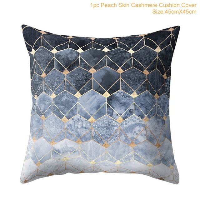 Simple Fashion Print Pillow Cover for Home and Car