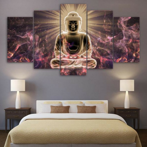 Buddha Canvas Wall Art - Decorative Canvas Painting