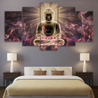 Buddha Canvas Wall Art - Decorative Canvas Painting