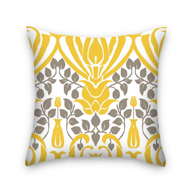 Simple Fashion Print Pillow Cover for Home and Car