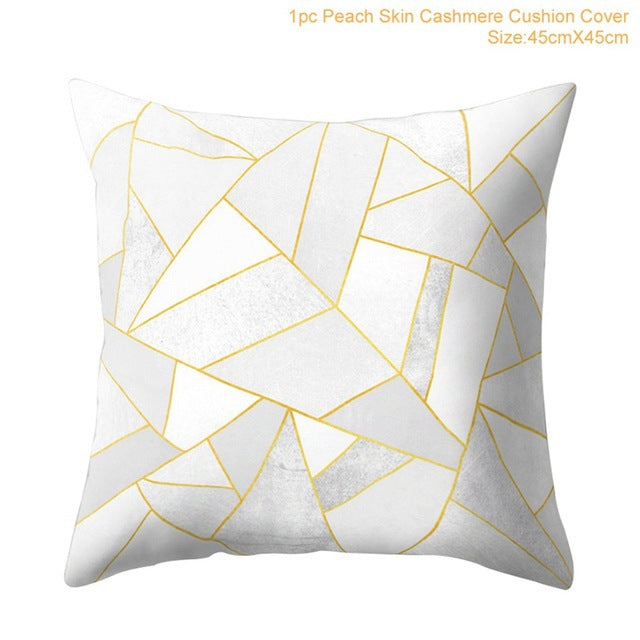 Simple Fashion Print Pillow Cover for Home and Car