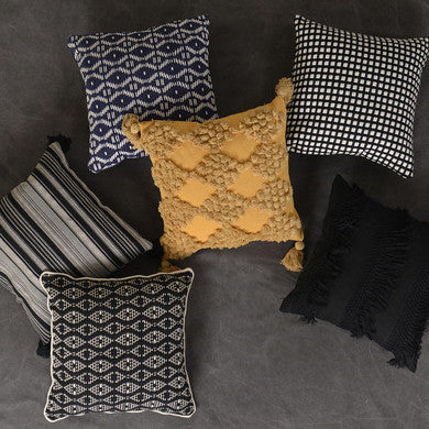 Nordic Style Cotton and Linen Living Room Pillow Cover