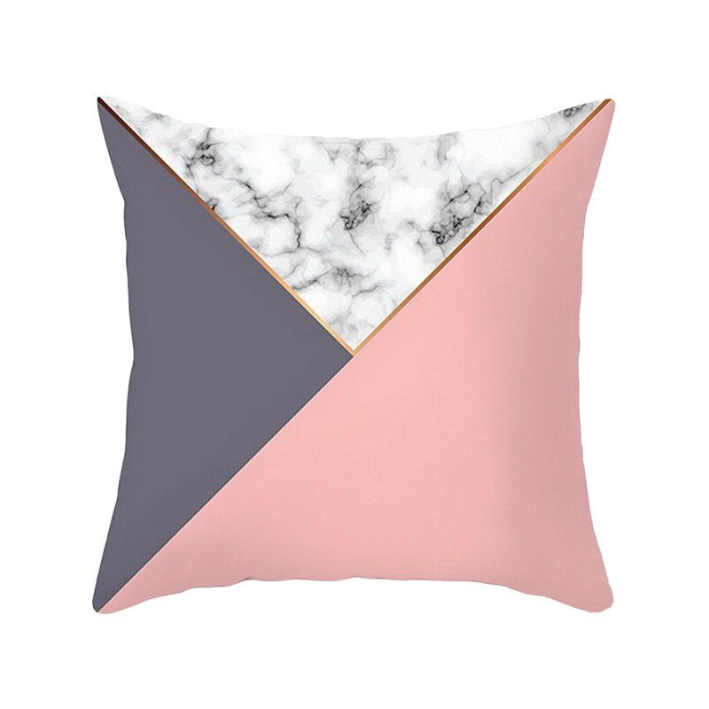 Simple Fashion Print Pillow Cover for Home and Car