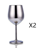 Stainless Steel Wine Glass