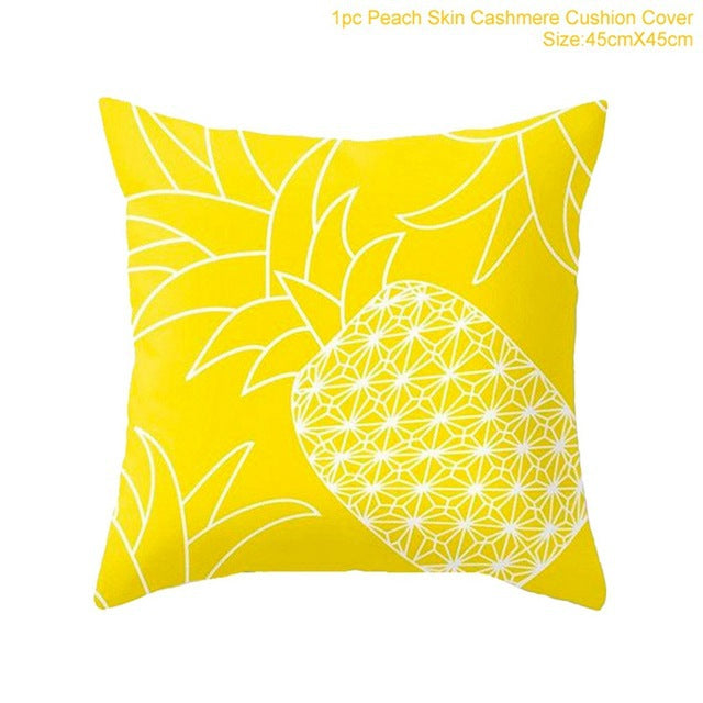 Simple Fashion Print Pillow Cover for Home and Car