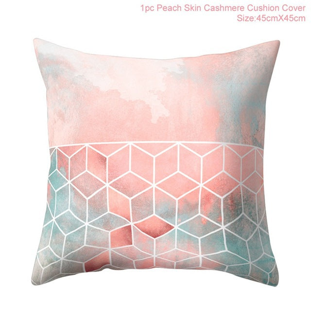 Simple Fashion Print Pillow Cover for Home and Car