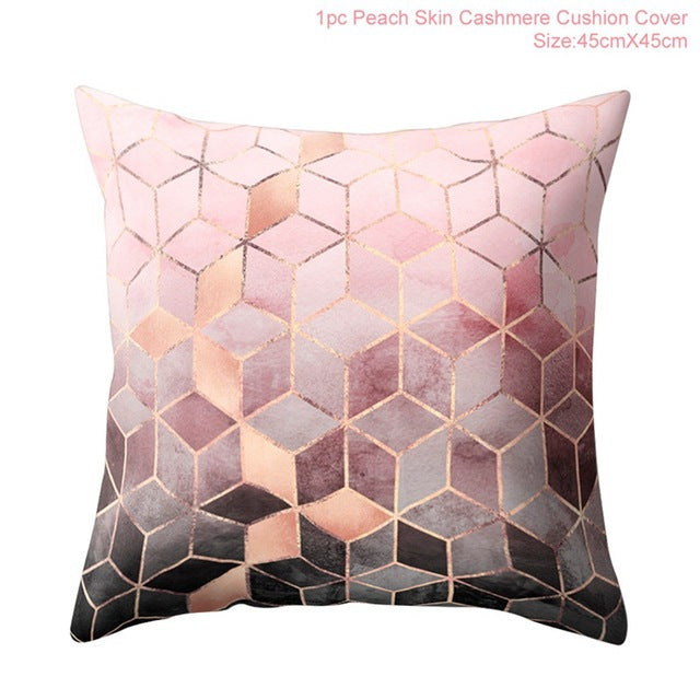 Simple Fashion Print Pillow Cover for Home and Car